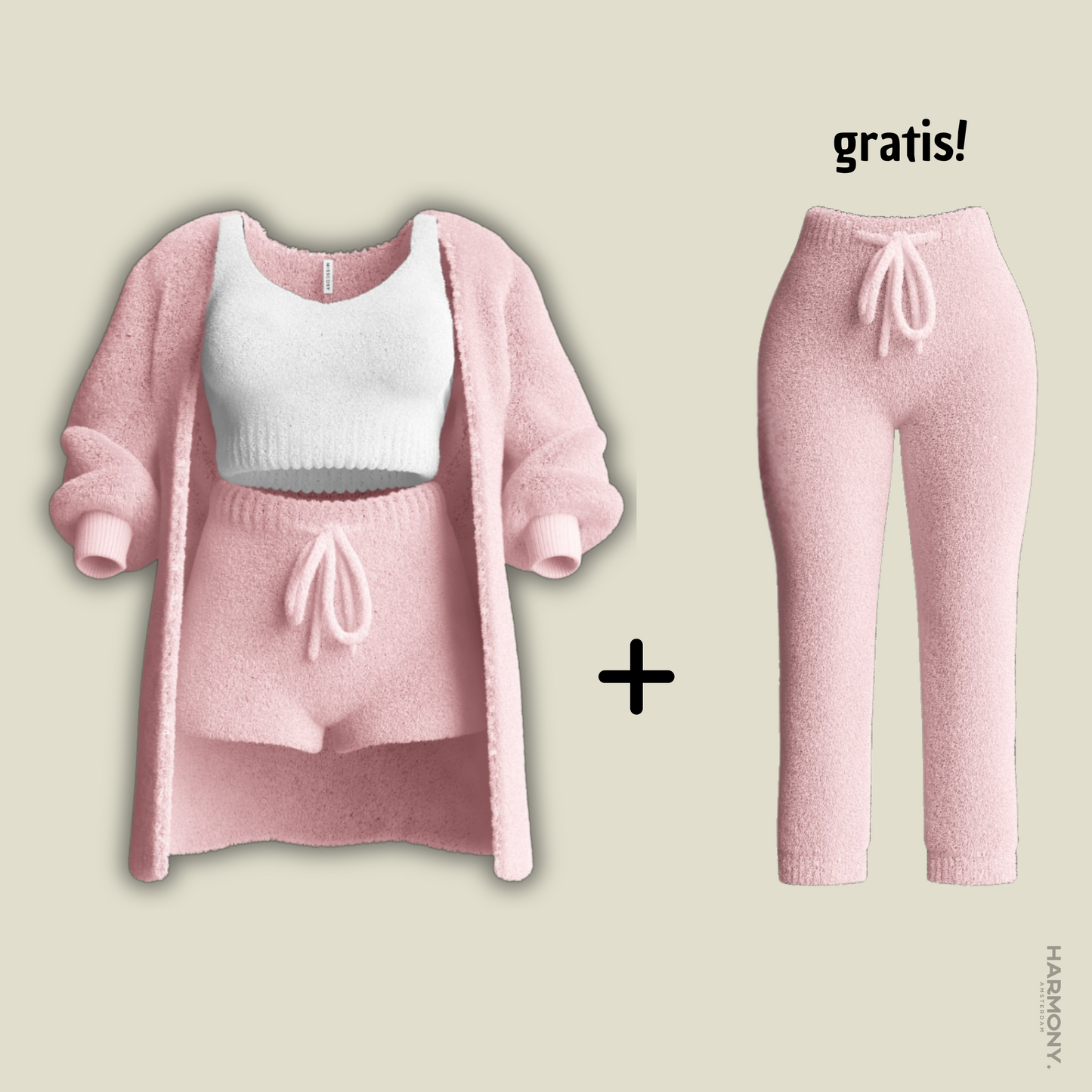 Lina™ | Cosy 3 Delig Set + gratis broek