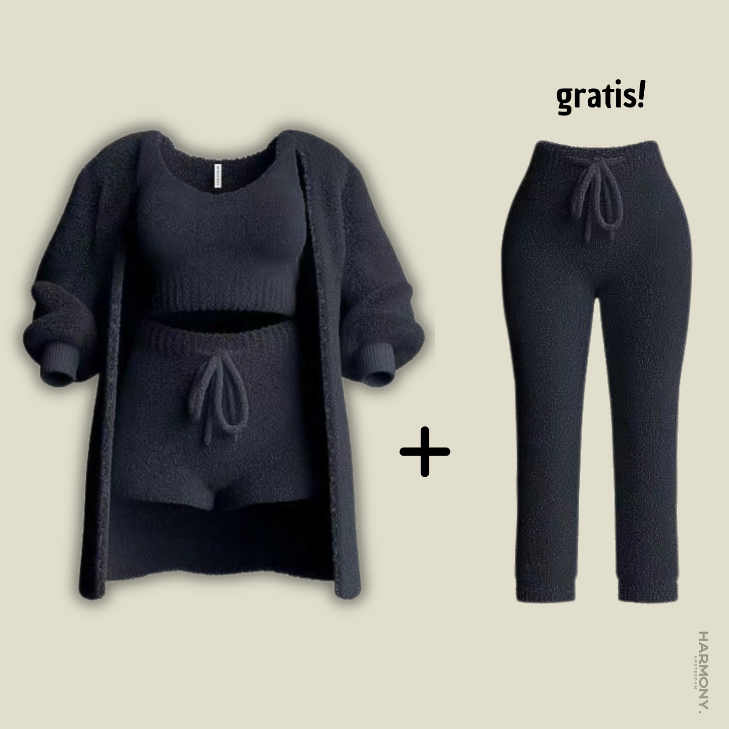 Lina™ | Cosy 3 Delig Set + gratis broek