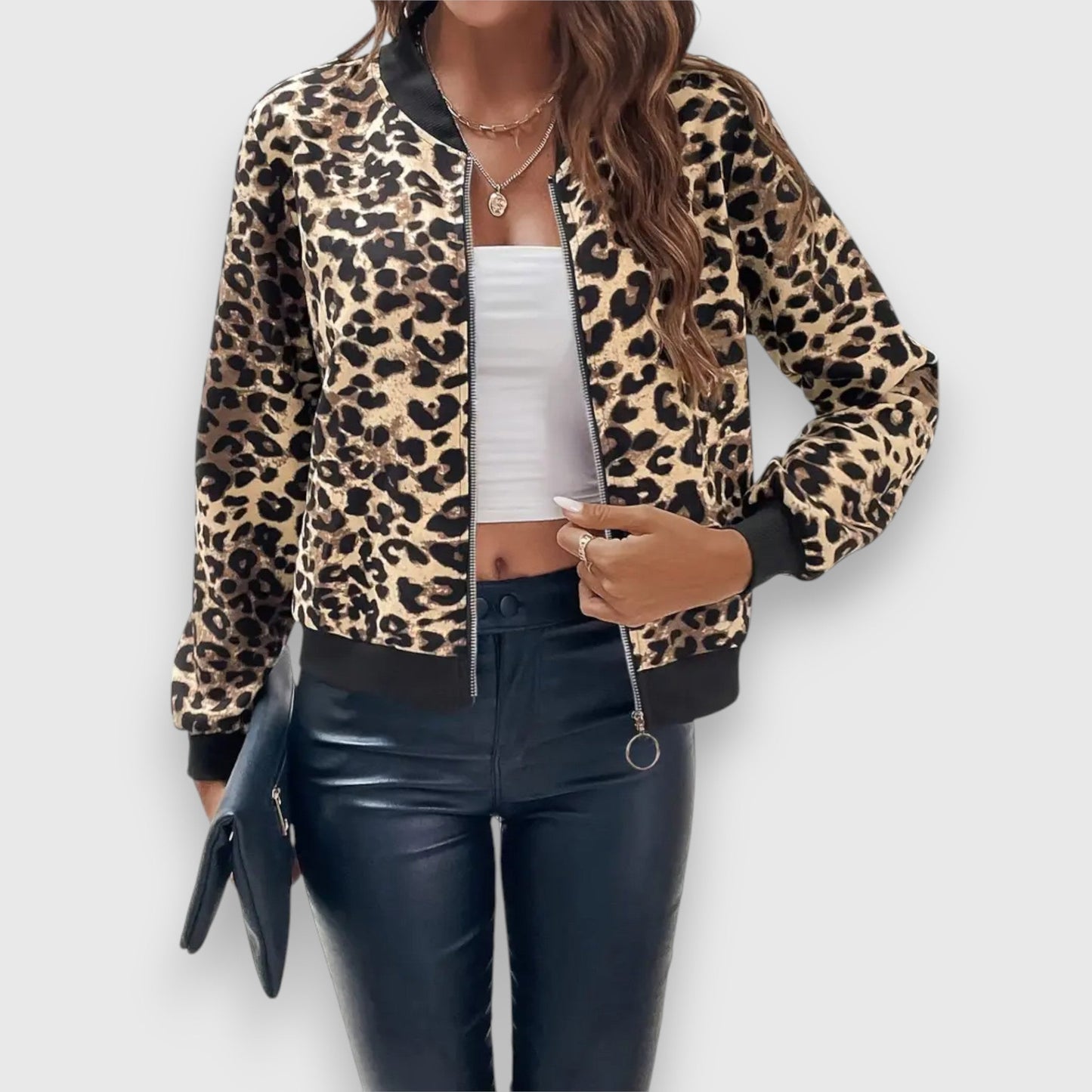 Noelia – Kurtka w leopardski wzór